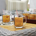 County Libbey Fair Glass Drinking Jars (Set of 12)