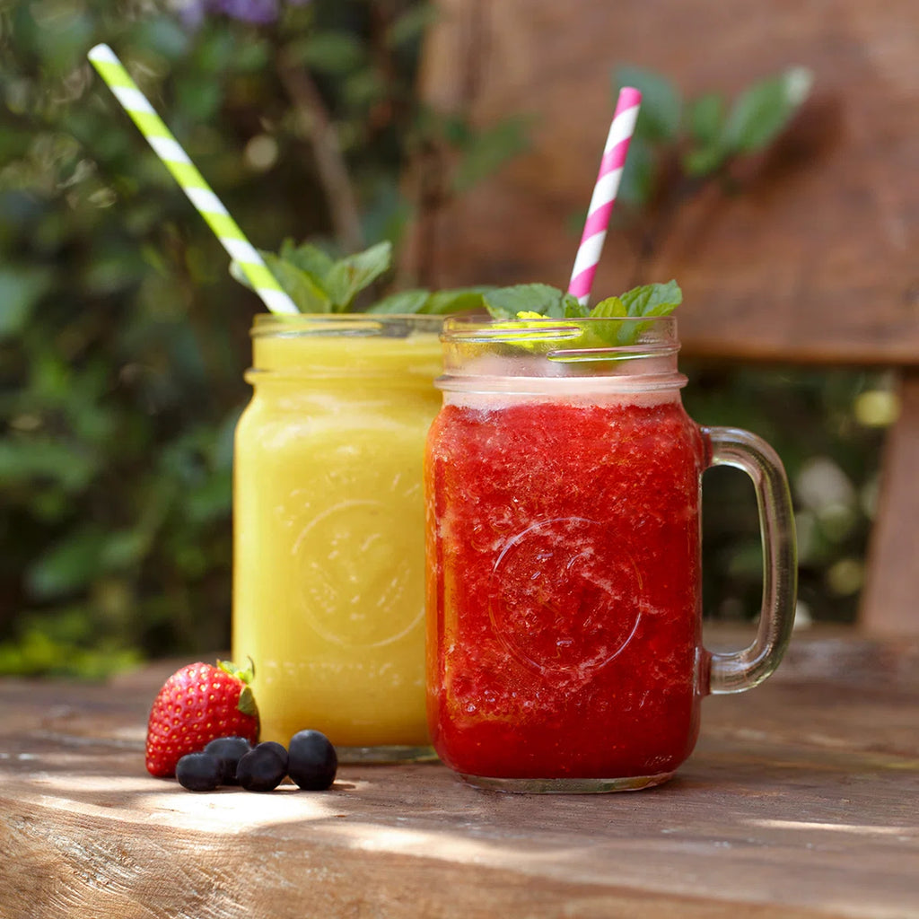 County Libbey Fair Glass Drinking Jars (Set of 12)